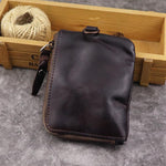 Retro Card Holder Genuine Leather Wallet