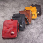 Retro Card Holder Genuine Leather Wallet