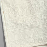Geometric Vintage Jacquard Lounge Shorts-Beige