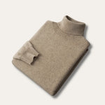 David - Luxe Cashmere Turtleneck Sweater for Men