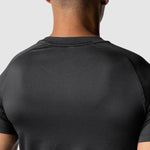 Men's Mesh Breathable Quick-Dry Elastic Solid Color Casual T-shirt