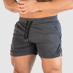 Men's breathable mesh quick-drying fitness shorts