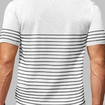 Men's Striped Knitted Business Casual POLO