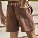Men's Vintage Knitted Loose Pocket Casual Shorts