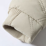 Faux Fur Lined Hooded Quilted Jacket