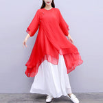 Buddha Stones 3Pcs Yoga Chiffon Clothing Uniform Meditation Zen Practice Women's Set  (Extra 30% Off | USE CODE: FS30)