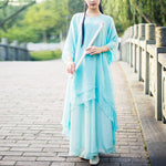 Buddha Stones 3Pcs Yoga Chiffon Clothing Uniform Meditation Zen Practice Women's Set  (Extra 30% Off | USE CODE: FS30)