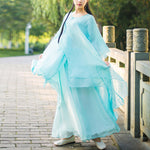 Buddha Stones 3Pcs Yoga Chiffon Clothing Uniform Meditation Zen Practice Women's Set  (Extra 30% Off | USE CODE: FS30)