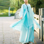 Buddha Stones 3Pcs Yoga Chiffon Clothing Uniform Meditation Zen Practice Women's Set  (Extra 30% Off | USE CODE: FS30)