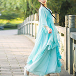 Buddha Stones 3Pcs Yoga Chiffon Clothing Uniform Meditation Zen Practice Women's Set  (Extra 30% Off | USE CODE: FS30)