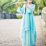 Buddha Stones 3Pcs Yoga Chiffon Clothing Uniform Meditation Zen Practice Women's Set  (Extra 30% Off | USE CODE: FS30)