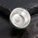 Buddha Stones Butterfly Goldfish Lotus Koi Fish Ceramic Teacup Kung Fu Tea Cup 120ml (Extra 35% Off | USE CODE: FS35)