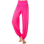 Buddha Stones Solid Color Yoga Dance Long Harem Pants
