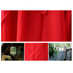 Buddha Stones V-Neck Midi Tunic Dress Wide Leg Pants Meditation Zen Practice Dance Clothing