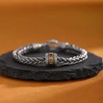 Buddha Stones Tibetan Twisted Design Copper Wealth Buckle Rotatable Bracelet (Extra 35% Off | USE CODE: FS35)