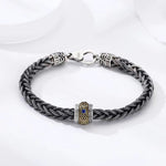 Buddha Stones Tibetan Twisted Design Copper Wealth Buckle Rotatable Bracelet (Extra 35% Off | USE CODE: FS35)