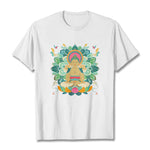 Buddha Stones Butterfly Lotus Buddha-Inspired Tee T-shirt