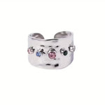 Vintage Gold Cubic Zirconia Ring