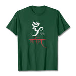 Buddha Stones OM NAMAH SHIVAYA Mantra Sanskrit Tee T-shirt