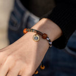Buddha Stones "Cheers to Harmony and Blessings" Tibetan Rope Bracelet Includes Gift Message Card
