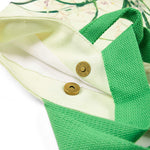 Buddha Stones Orchid Bee Canvas Handbag