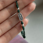 Buddha Stones Handmade 925 Sterling Silver Peace And Joy Safe Well Protection Braided Bracelet