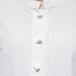 Buddha Stones Plain Color Men's Half Sleeve Cotton Shirt