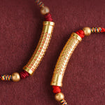 Buddha Stones Handmade Alloy Heart Sutra Protection Strength Rope Bracelet Anklet