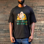 Buddha Stones Peace Begins With A Smile Tee T-shirt
