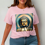 Buddha Stones Aura Golden Buddha Tee T-shirt