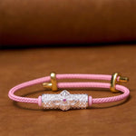 Buddha Stones Copper Luck Red String Bracelet