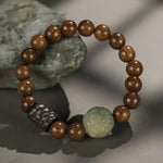 FREE Today: Calm Healing Sandalwood Bodhi Seed PiXiu Ebony Wood Bead Bracelet