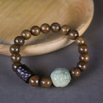 FREE Today: Calm Healing Sandalwood Bodhi Seed PiXiu Ebony Wood Bead Bracelet