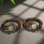 FREE Today: Calm Healing Sandalwood Bodhi Seed PiXiu Ebony Wood Bead Bracelet