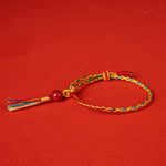 Buddha Stones Colorful String Cinnabar Concentration Bracelet