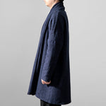 Buddha Stones Fall Simple Cotton Fleece Lined Men's Mid-length Coat Clothing (Extra 30% Off | USE CODE: FS30)