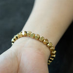 Buddha Stones Brass Copper Good Luck Healing Bracelet
