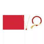 Buddha Stones Red Agate Year Of The Snake Gourd Luck Bracelet Necklace Pendant (Extra 30% Off | USE CODE: FS30)