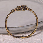 Buddha Stones Pi Xiu Carrying Coin Ingot Copper Brass Luck Wealth Bracelet Bangle