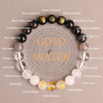 Buddha Stones Five Elements Various Agate Crystal South Red Agate Strawberry Quartz Sun Stone Citrine Luck Bracelet