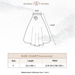 Buddha Stones Two Style Wear Bohemian Mandala Flower Water Drop Lace-up Skirt Dress