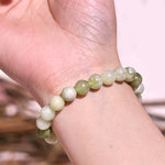 Buddha Stone Various Crystals Malachite Lazurite Lapis Lazuli Hemimorphite Calmness Bracelet