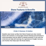 Buddha Stone Various Crystals Malachite Lazurite Lapis Lazuli Hemimorphite Calmness Bracelet