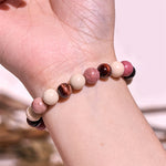 Buddha Stone Various Crystals Malachite Lazurite Lapis Lazuli Hemimorphite Calmness Bracelet