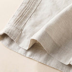 Buddha Stones Casual Plain Color Side Pleats Rayon Women's Wide Leg Pants With Pockets