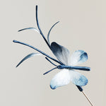 Buddha Stones Handmade Velvet Flower Mulberry Silk Butterfly Brooch Hairpin