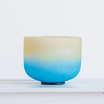 Tibetan Crystal Sound Meditation Bowl Handcrafted for Yoga and Focus Singing Bowl