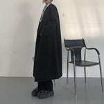 Vintage Mid-length Knee-length Suit Jacket