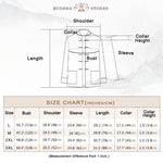 Buddha Stones 2Pcs Men's Tang Suit Koi Fish Pattern Frog-Button Long Sleeve Shirt Pants Set
