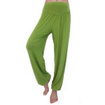 Buddha Stones Solid Color Yoga Dance Long Harem Pants